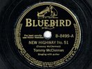TOMMY McCLENNAN  BlueBird 8499  V-  New Highway No. 51/I'm Goin' Don't You Know