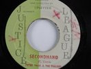 Reggae 45 PETER TOSH Secondhand JUSTICE LEAGUE HEAR
