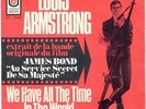 LOUIS ARMSTRONG We have all the time in the world 1969 James Bond French P/S