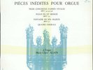 Johann Sebastian Bach vinyl LP album record Pieces Inedites Pour Orgue French