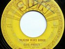 ELVIS PRESLEY   Milkcow Blues Boogie/You're A Heatbreaker   SUN 215 w/PUSHMARKS