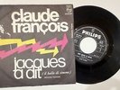 CLAUDE FRANCOIS RARE ITALY ITALIE mais quand le matin / jacques a dit original
