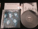 Europe Out of This World Japan Vinyl LP with OBI Numbered Sticker Joey Tempest
