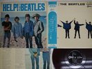 BEATLES HELP  ODEON OP-7387 Japan OBI Red Vinyl VINYL LP