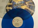 STRYPER The Yellow And Black Attack LP 1986 Enigma Records on blue vinyl OOP