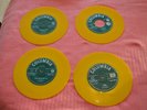 4 NORWEGIAN THE SHADOWS AND CLIFF RICHARD  COLOUR HITS SINGLES. SEE PICS