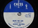 Blues 78 MUDDY WATERS Recipe For Love/Tell Me Baby on Chess