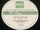 BBC Transcription Electric Light Orchestra Pop Spectacular Special LP 1974 NM
