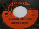 BARBARA LEWIS RARE  I Remember the Feeling ATLANTIC Orig NORTHERN SOUL 45