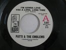 Patty & The Emblems - I'm Gonna Love You A Long Long Time 45 Kapp Promo 1968