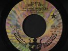 GEORGE HUGHLEY: That's Why I Cry / You're My Everything 45 (dj, light marks, wo