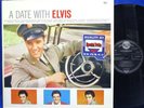 LP ELVIS PRESLEY - A DATE WITH ELVIS / /GERMAN RE MONO BLACK RCA VINTAGE LABEL