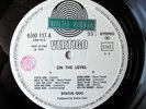 STATUS QUO ON THE LEVEL ITALY ONLY LP ON SWIRL VERTIGO   Progressive prog PROMO