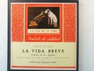 Manuel de Falla La Vida Breve Victoria de los Angeles G Moore LALP.141/2 LP114