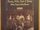 Crosby Stills Nash & Young - Deja Vu 1970 SD 7200 Textured LP Vinyl Presswell EX