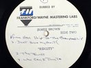 JAMES BROWN: REALITY polydor LP / funky president ACETATE TEST PRESSING / RARE
