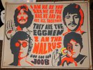 Beatles black light poster i am the walrus 1970