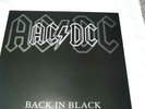 AC/DC Vinyl LP Back To Black Clear COLOURED Vinyl *MINT* Angus Young