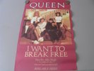 Queen 'I want to break free' promo poster