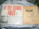 IF THE BOMB FALLS A RECORDED GUIDE TO SURVIVAL WITH BOOK ON BOMB SHELTER