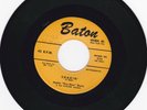 VG++ ROCK INSTRUMENTAL 45 - NOBLE THIN MAN WATTS - SHAKIN'/THE SLIDE - BATON