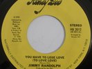 MODERN SOUL Jimmy Randolph You Have to Lose Love / A Man Named Paul 45 RARE