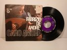 FABRIZIO DE ANDRE' - CARO AMORE/SPIRITUAL - VINILE 45 GIRI 7 