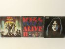 KISS Ace Frehley, Alive II, Love Gun Vinyl Records