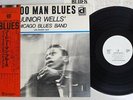 JUNIOR WELLS' CHICAGO BLUES BAND HOODOO MAN DELMARK PA-6215 Japan OBI PROMO LP