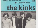 KINKS I Need You SWEDEN NORWAY *only* 45 Wonder Where My Baby Is Tonight GARAGE