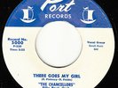 CHANCELLORS - Port 5000 - There Goes My Girl - 1957 DOO-WOP 45 VG/VG+ (2nd)