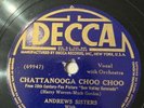 Andrews Sisters-Chattanooga Choo Choo/For All We Know/Decca 4094 10