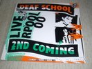 DEAF SCHOOL - 2ND COMING rare UK 1988 VINYL LP