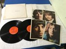 THE BEATLES WHITE ALBUM Capitol SWBO 101 double record album LP Poster & Pic's