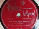 PEE WEE CRAYTON & HIS GUITAR MODERN 658 ROCK ISLAND BLUES WHEN DARKNESS FALLS  $