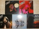 Bob Seger & The Silver Bullet Band, 5 Vinyl Record Lot, 4 LP & 1 DLP, All US 1st