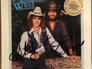 David Frizzell & Shelly West 1st LP AUTOGRAPHED- Includes autographed poster