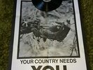 CRASS FEEDING OF THE 5000 (SECOND SITTING) POSTER EX VINYL LP RECORD SLEEVE PUNK