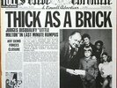 JETHRO TULL THICK AS A BRICK RARE POCHETTE JOURNAL COVER NEWSPAPER 33T LP