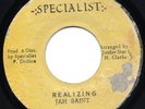 1977 ROOTS REGGAE - REALIZING - JAH SAINT - SPECIALIST 7