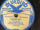 Bluebird 5974  Carter Family FADED COAT OF BLUE Country 78 rpm E+ 1934