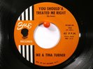 Ike & Tina Turner  Sue 765  You Should'a Treated Me Right b/w Sleepless  Nice