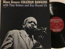 COLEMAN HAWKINS - BLUES GROOVE - ORIGINAL SWINGVILLE MONO LP rvg tiny grimes