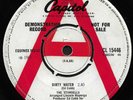 THE STANDELLS - DIRTY WATER (Capitol) - Rare 60's UK Garage Rock Demo 45 EX