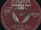 ROCK 'N' ROLL-FATS DOMINO EP-CARRY ON ROCKIN'-LONDON-***SILVER LABEL***