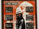 A Vile Peace, axegrinder, decadence within. - UK '88 1st press LP (VILE 1)