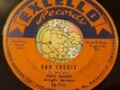 Mod R&B Blues Rocker 45 Jerry McCain Bad Credit EXCELLO HEAR