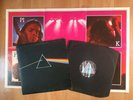 Pink Floyd - The Dark Side Of The Moon 1973 LP Vinyl Record SHVL804 With Poster