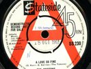 THE CHIFFONS     A LOVE SO FINE   STATESIDE    UK 7
