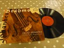Brahms Cello Sonatas Andre Navarra Holecek Supraphon Stereo SUA ST 50043 Rare LP